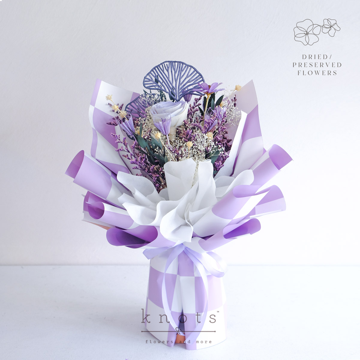 Lavender Fields (Dried and Preserved Bouquet)