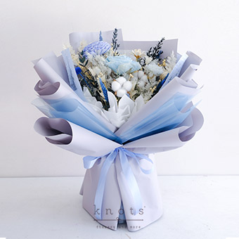 Ocean Mist (Preserved and Dried Bouquet)