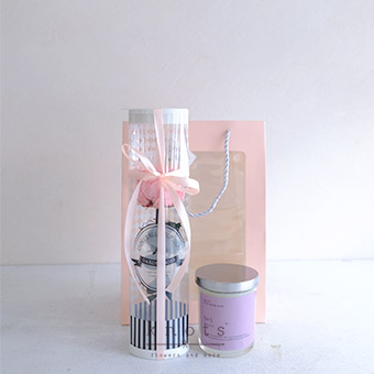 Sweetly Scented (Preserved Rose and Candle)