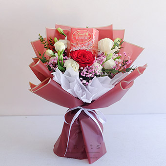 Love Language (Red Ecuadorian Rose and Chocolate)