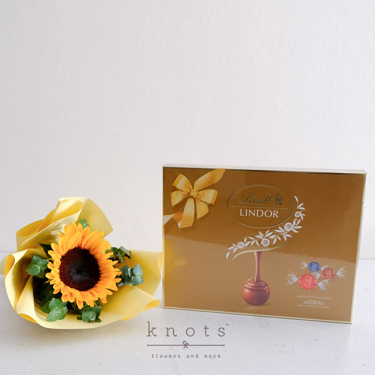 All The Happiness (Sunflower Bouquet w/ Chocolates)