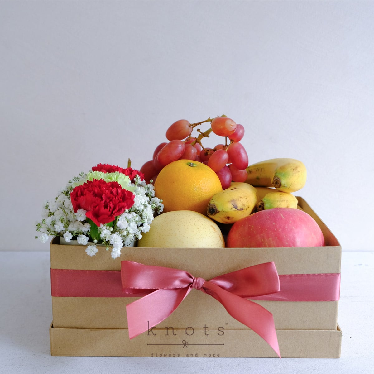Healthy Recovery (Fruits & Flowers Gift Box)