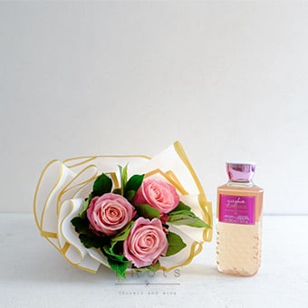 Endless Blush (Pink Ecuadorian Rose Bouquet  and Gift)