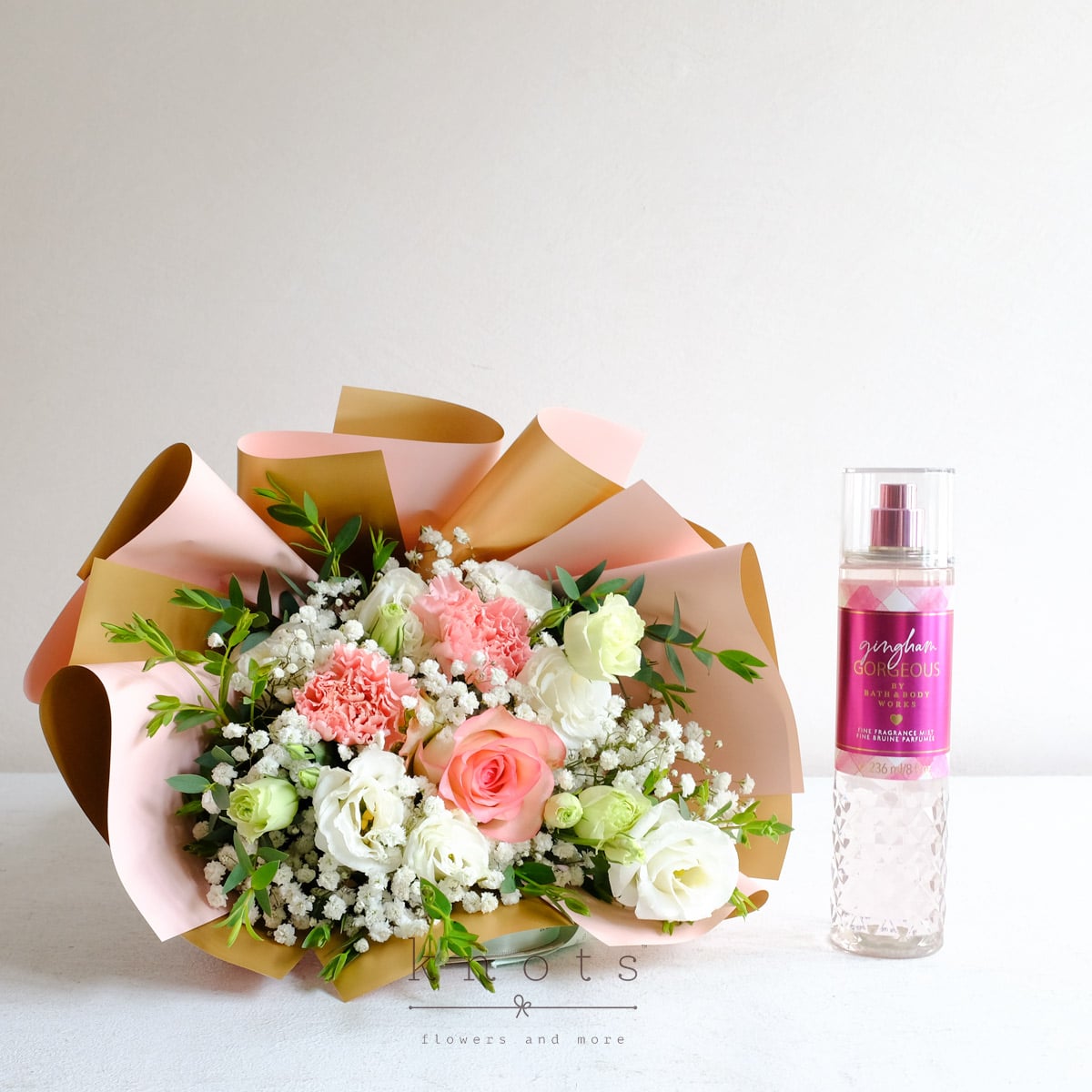 Floral Whisper (Pink Rose Bouquet and Fragrance)