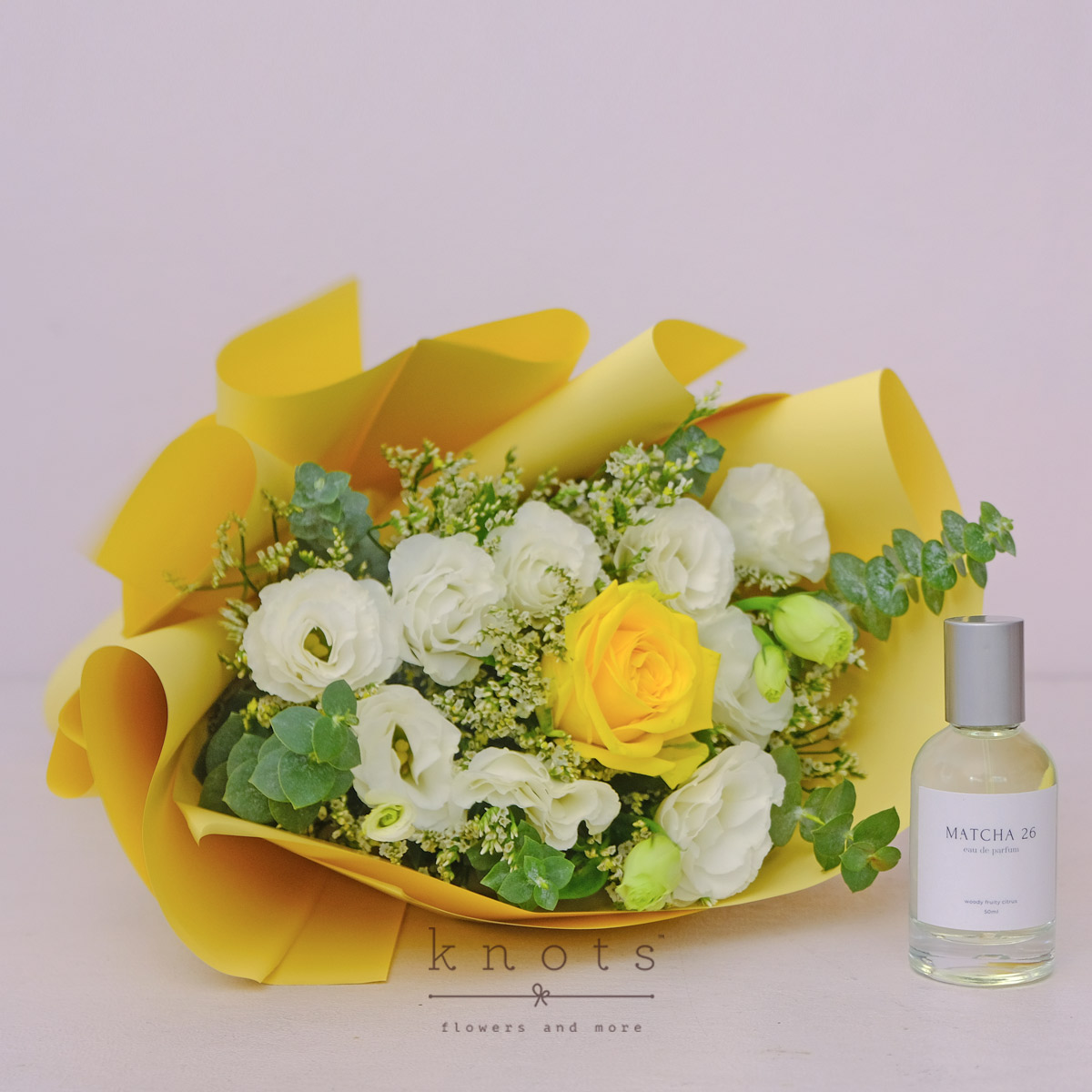 Summer Sensations (Yellow Rose Bouquet with Perfume)