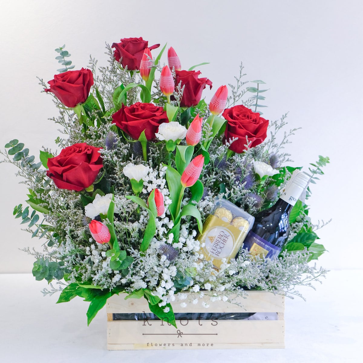 Unchained Melody (Flowers with Wine & Chocolates)