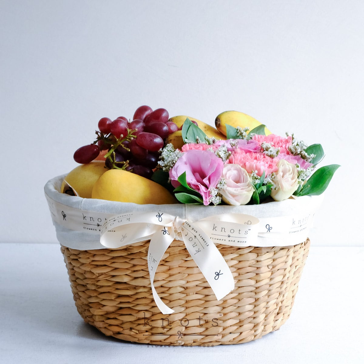Kindness Love (Fruits & Flower Gift Basket)