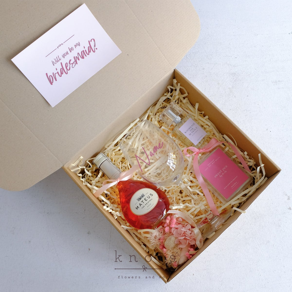Sip, Scent & Say Yes (Wedding Gift Box)