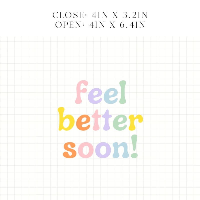 Feel Better Soon Card