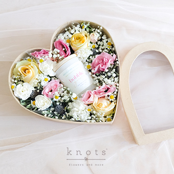 Scent with Love (Flowers and Candle)