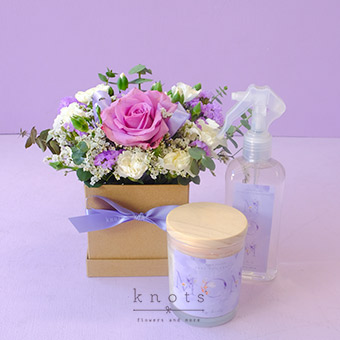 Mom's Picks (Purple Rose and Candle)