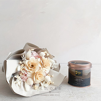 Biscuit Boulevard (Dried Bouquet w/ Cookies)