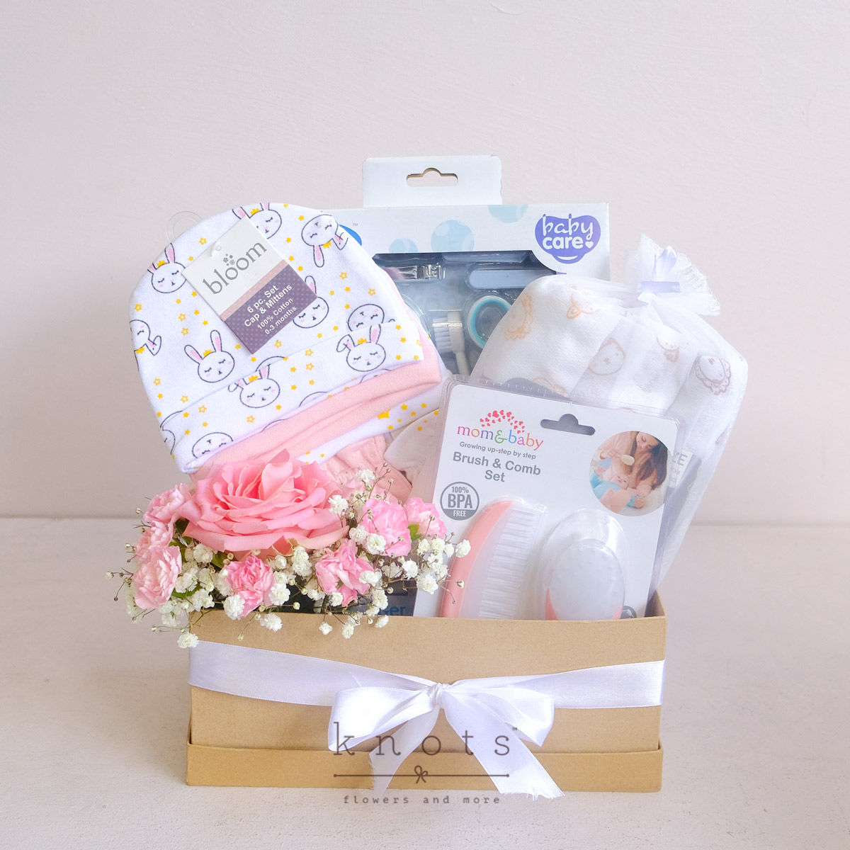 Bundle of Joy (Gift Hamper with Flowers)