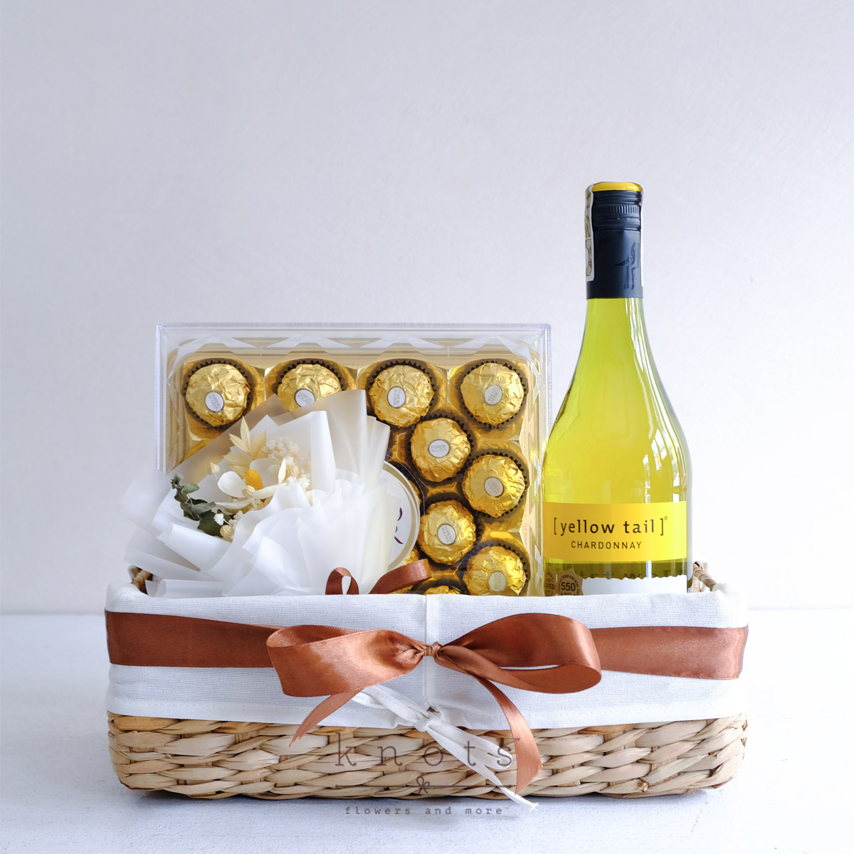The Novel Vine (Wine & Chocolates Gift Basket)