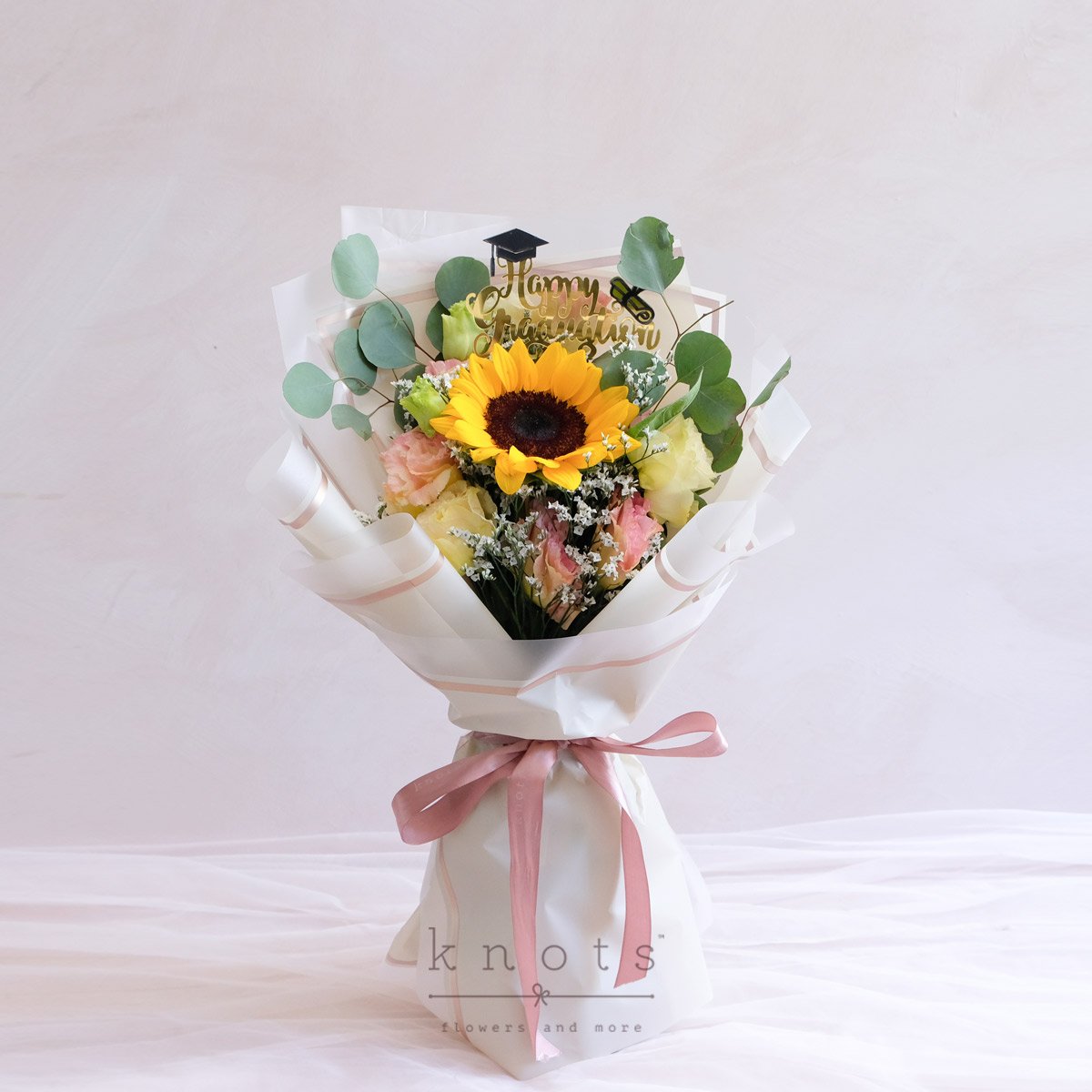 Golden Wishes (Sunflower Graduation Bouquet)