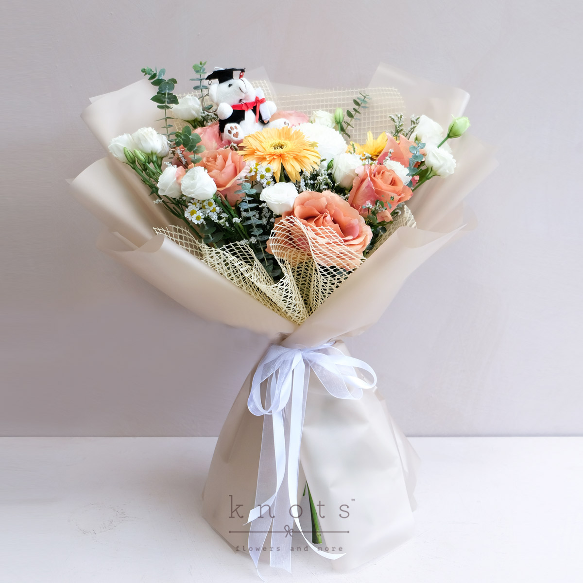Extraordinary Fulfillment (Ecuadorian Roses Graduation Bouquet)