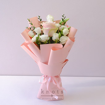 Wonder Woman of My Life (Pink Ecuadorian Rose Bouquet)