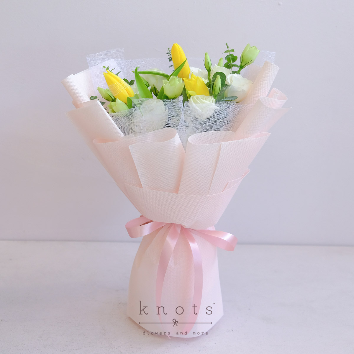 Wildly Smitten (Yellow Tulips Bouquet)