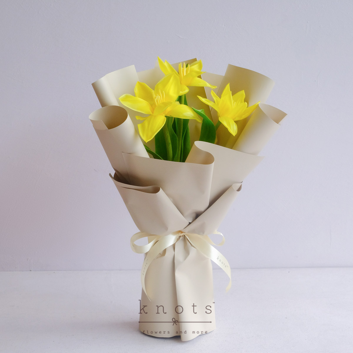 Glowing Inside (Yellow Tulips Bouquet)