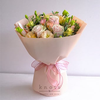 Emily (Pink Ecuadorian Roses Bouquet)