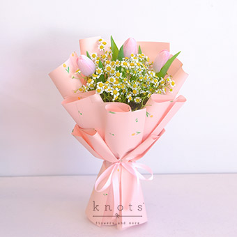 Matilda (Pink Tulips Bouquet)