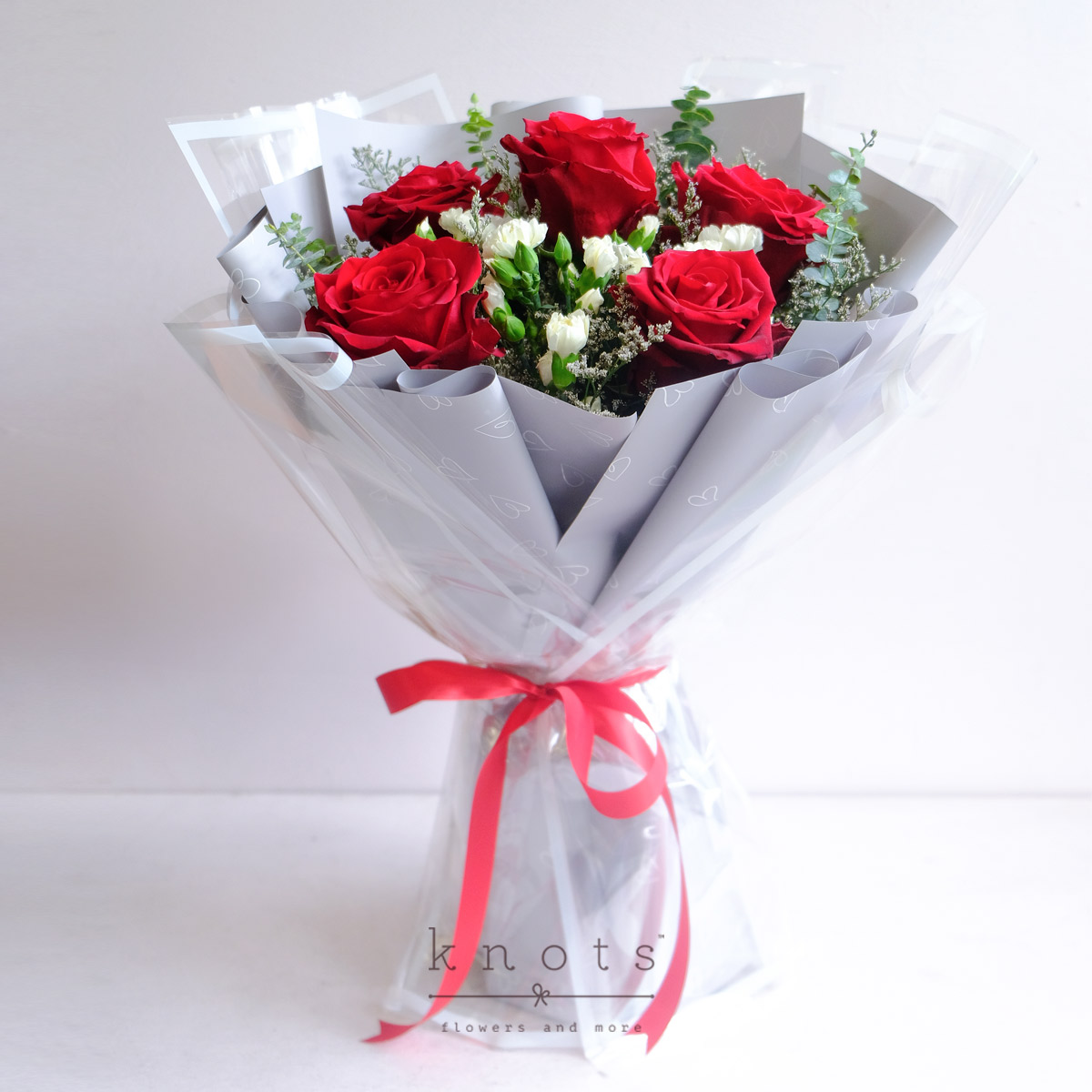 My Greatest Love (6 Red Ecuadorian Roses Bouquet)