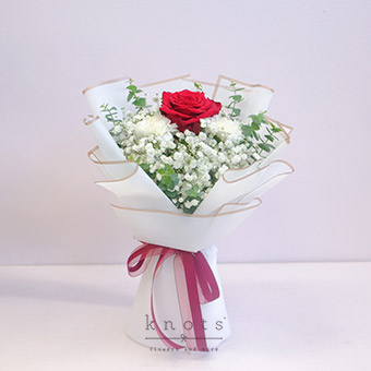 Fascinating Joy (Red Ecuadorian Rose Bouquet)