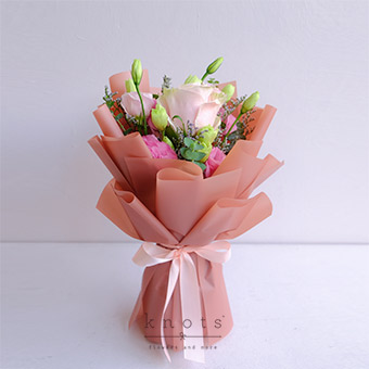 Lovely Pink (Pink Ecuadorian Rose Bouquet)