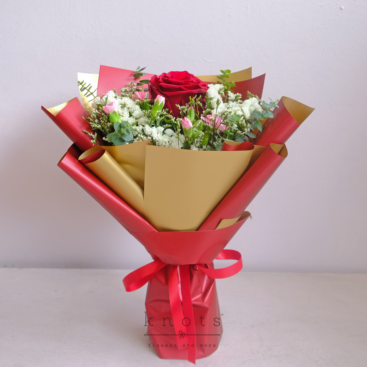 All for Love (Red Ecuadorian Rose Bouquet)