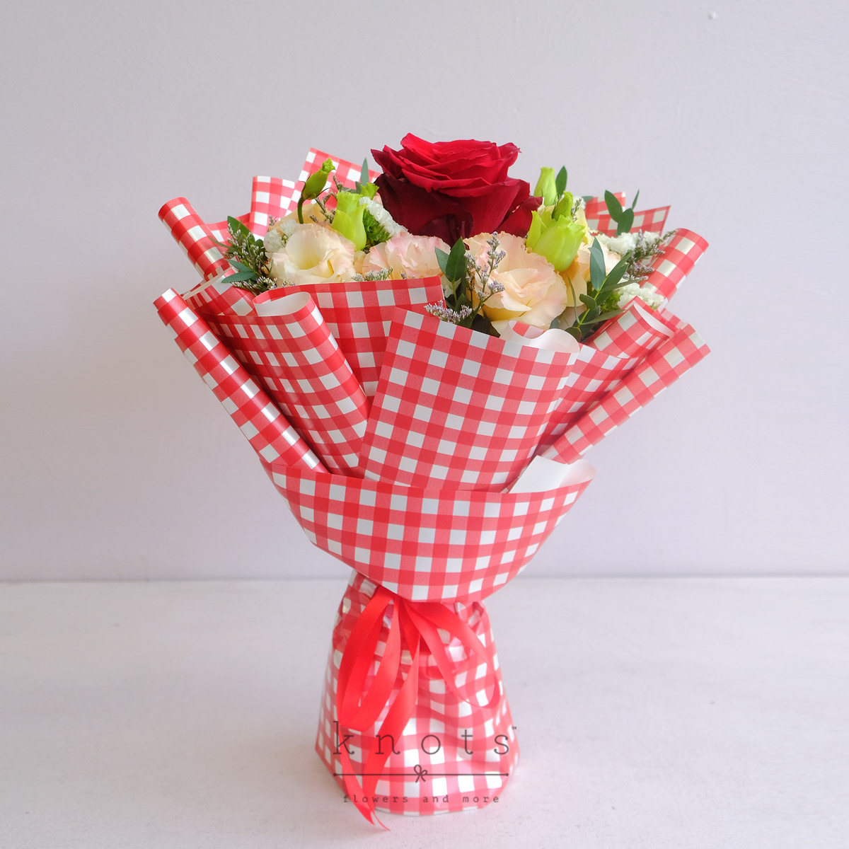 My Love Is True (Red Ecuadorian Rose Bouquet)