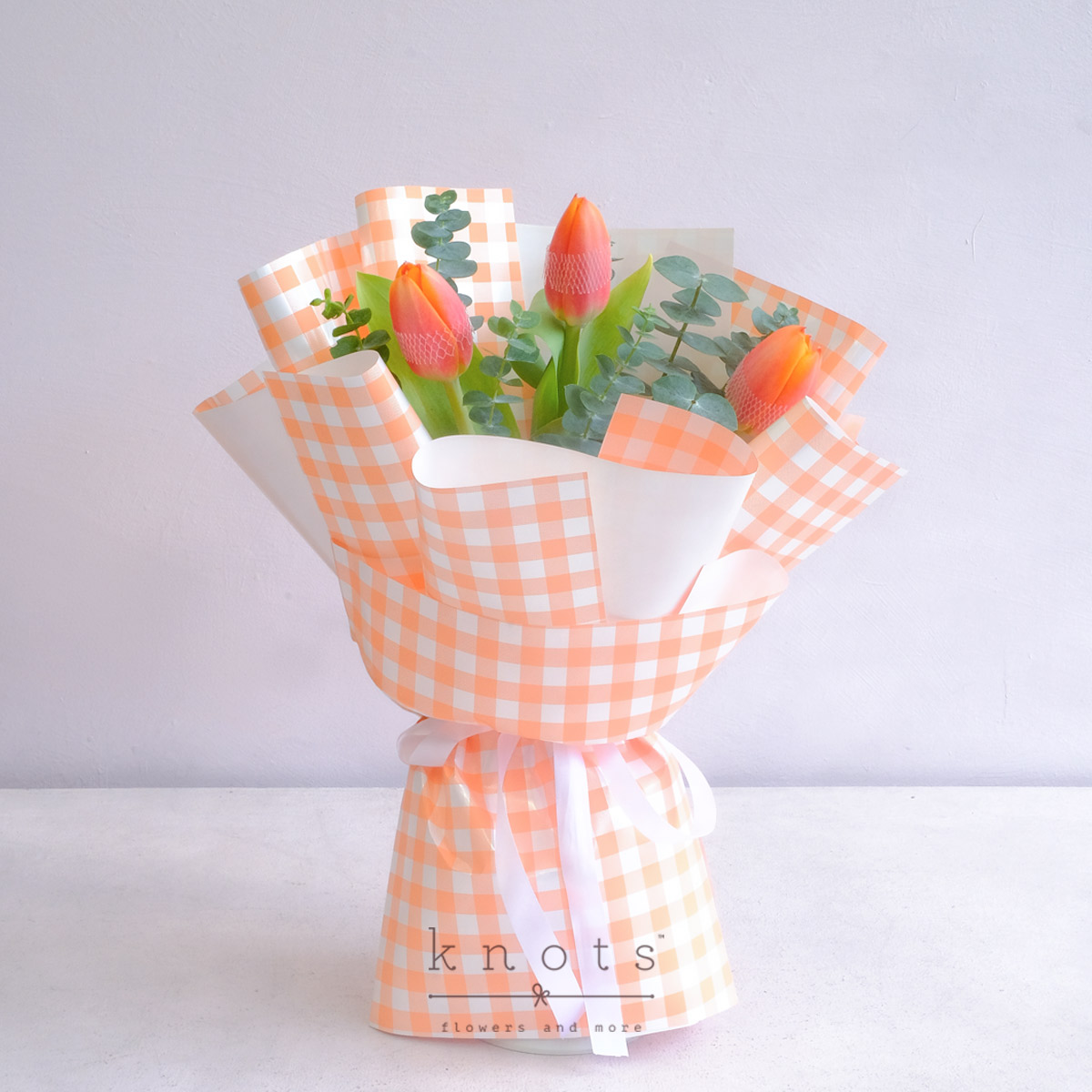 Lorelai (Orange Tulips Bouquet)