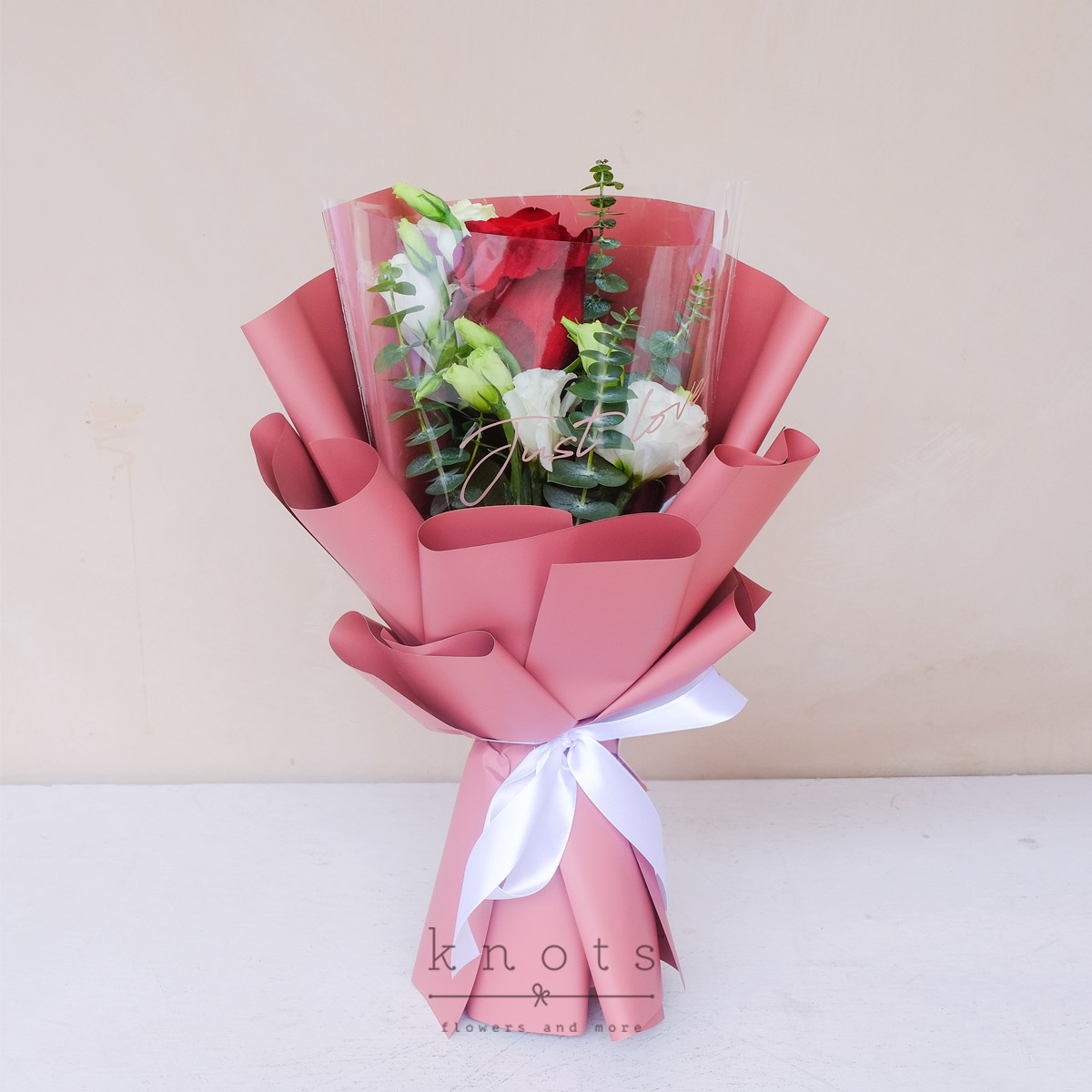 Just Love (Red Ecuadorian Rose Bouquet)
