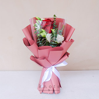 Just Love (Red Ecuadorian Rose Bouquet)