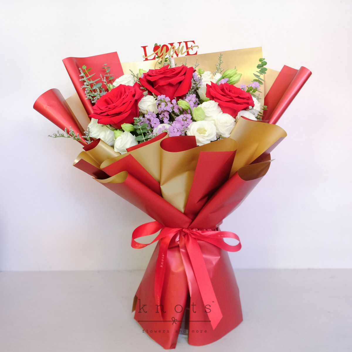 Ardently Yours (Red Ecuadorian Roses Bouquet)