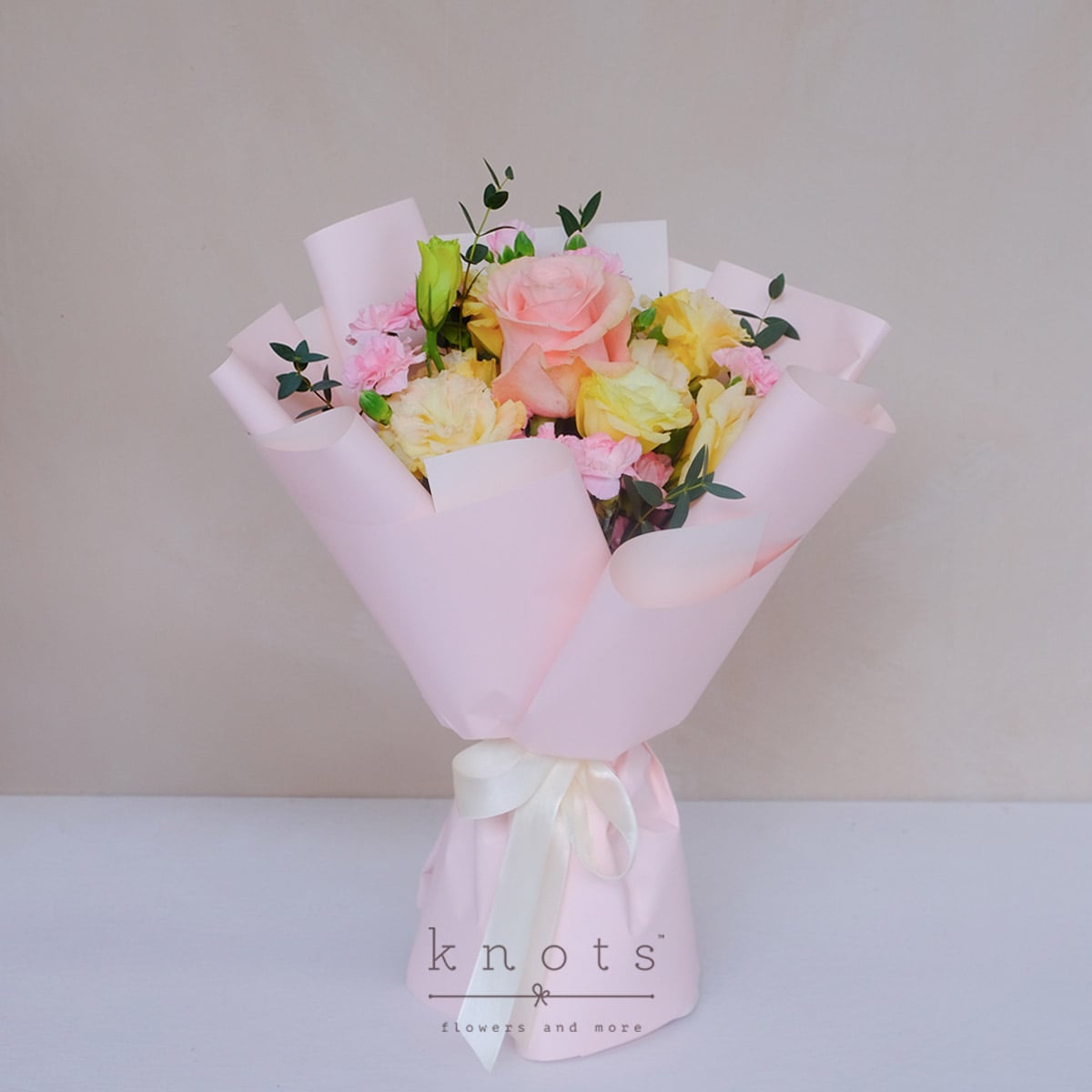 Heart’s Refuge (Pink Ecuadorian Rose Bouquet)