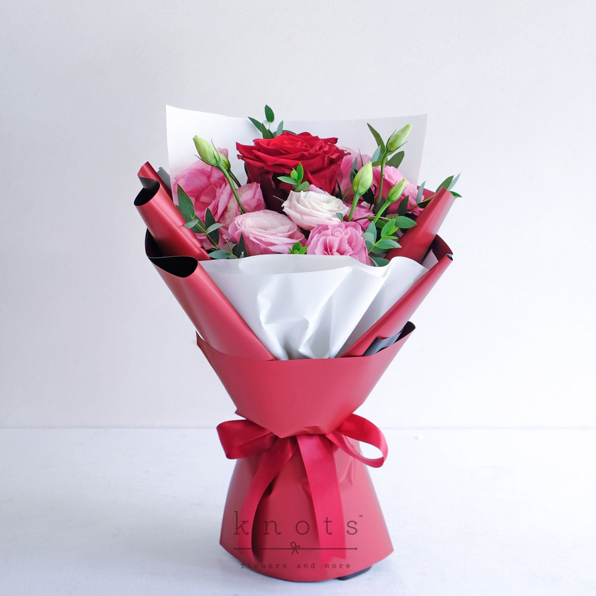 Never Apart (Red Ecuadorian Rose Bouquet)