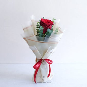 Romancing Fantasy (Red Ecuadorian Rose Bouquet)
