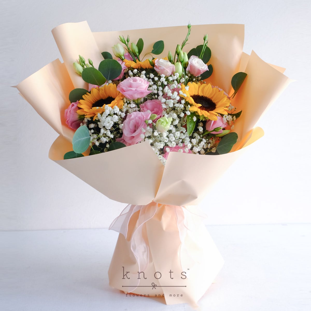 Bubbly (3 Sunflower Bouquet)