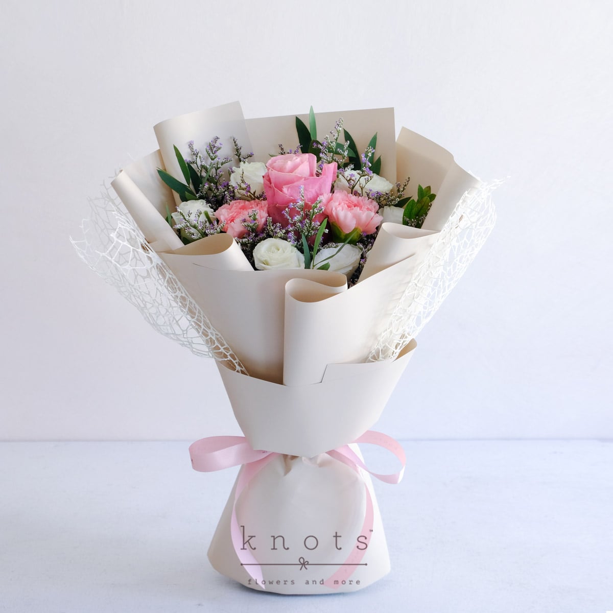 Pinky Sweet Swear (Pink Ecuadorian Rose Bouquet)