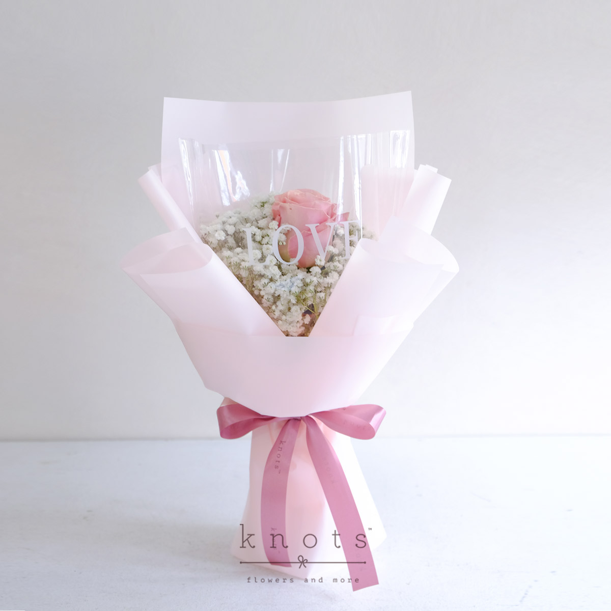 Delighted Hearts (Pink Ecuadorian Rose Bouquet)