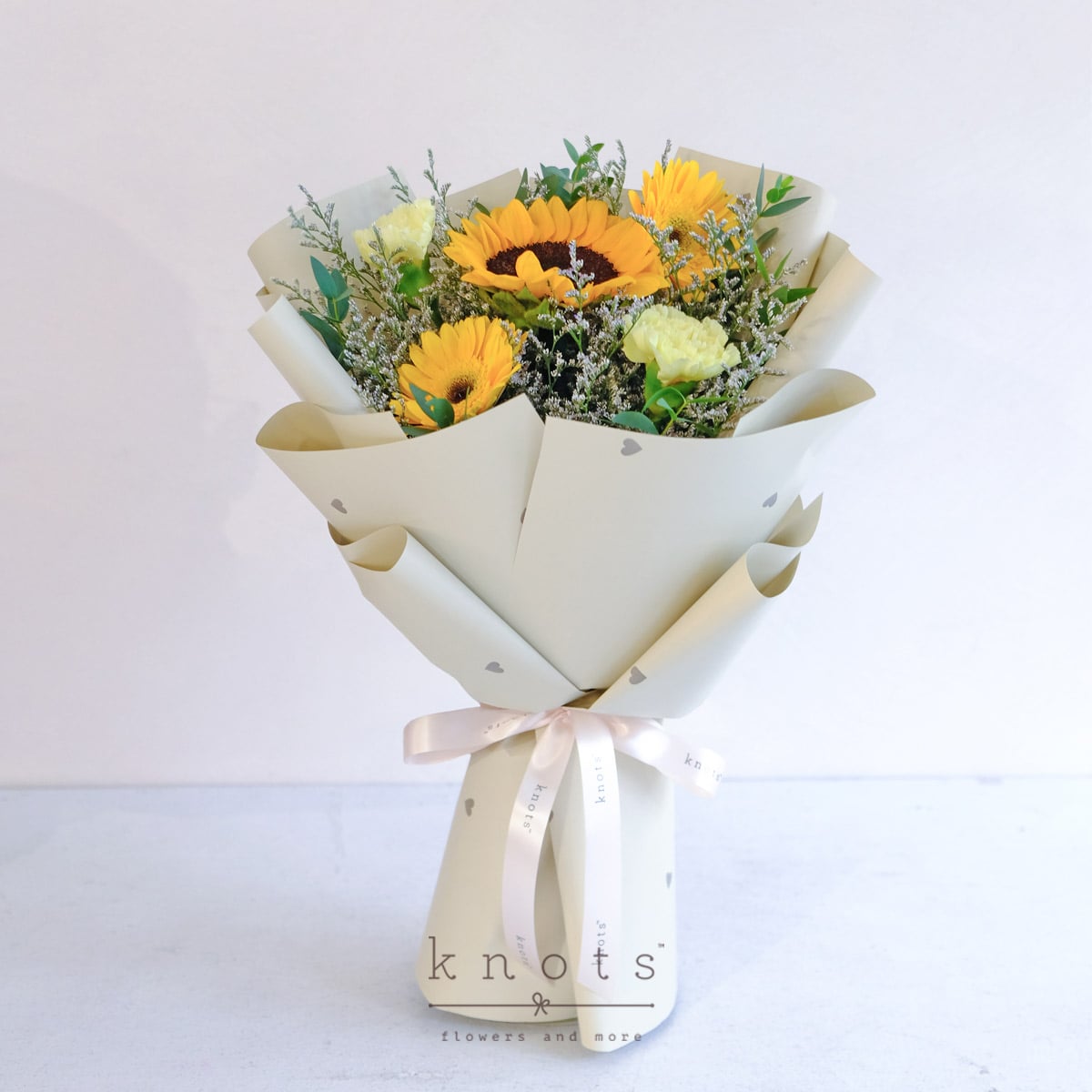 Smiling Sunrise (Sunflower & Gerbera Bouquet)