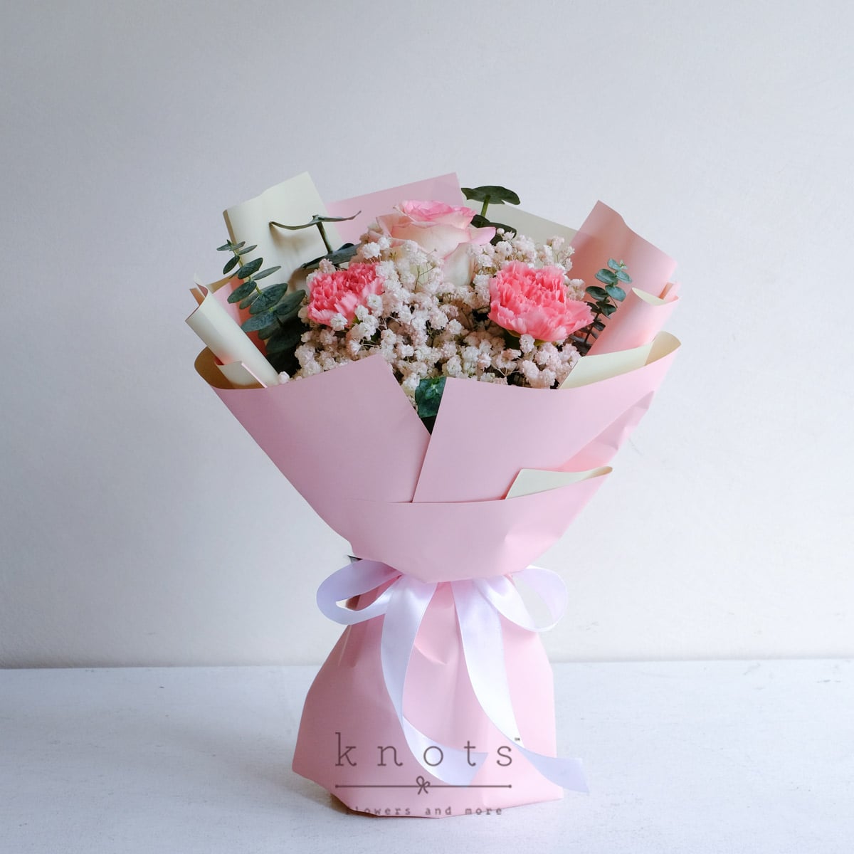 Blossoming Blush (Pink Rose Bouquet)