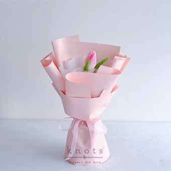 Natalia (Pink Tulip Bouquet)
