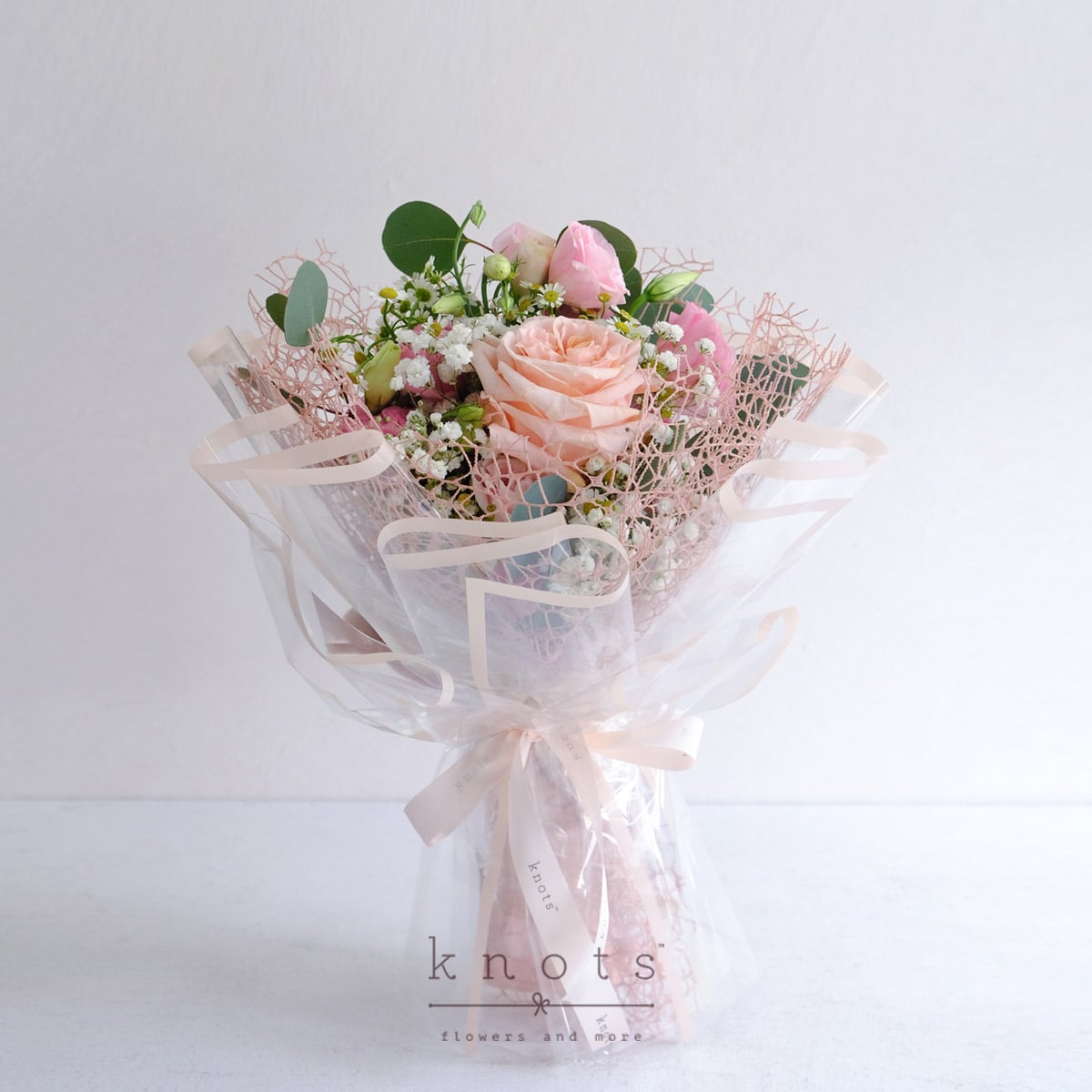Elize (Pink Ecuadorian Rose Bouquet)