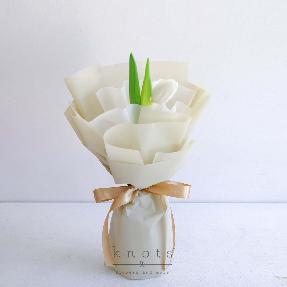Divine (White Tulip Bouquet)