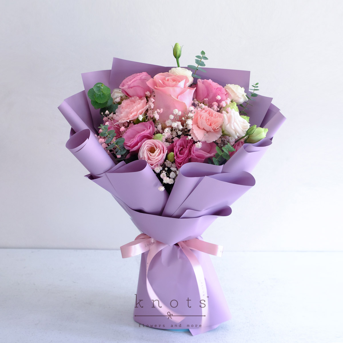 Sonata (Pink Ecuadorian Rose Bouquet)