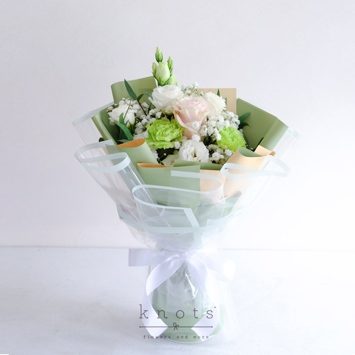 Mid-spring Palette (Pink Ecuadorian Rose Bouquet)