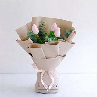 Sweet Thing (Pink Tulips Bouquet)