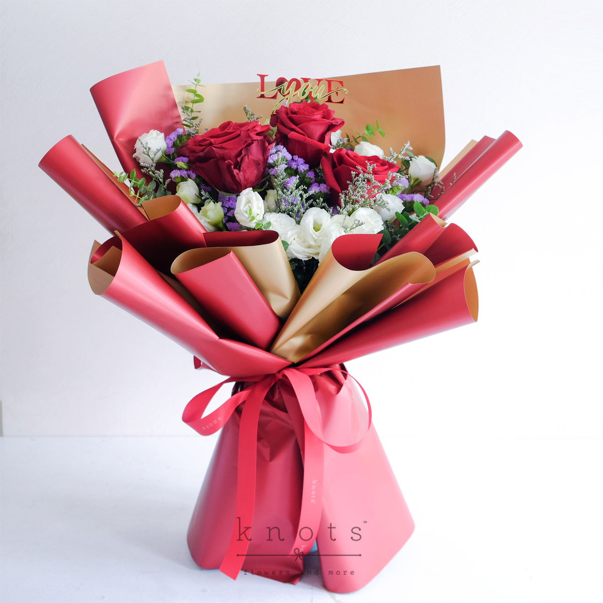 Ardently Yours (Red Ecuadorian Roses Bouquet)