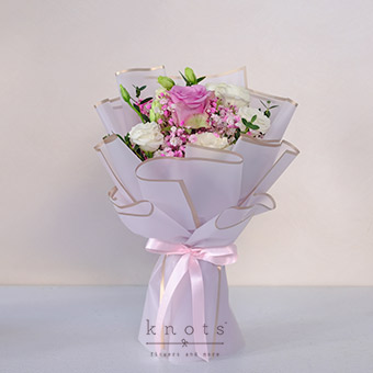 Sweet Things (Purple Rose Bouquet)